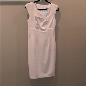 New sleeveless white summer dress